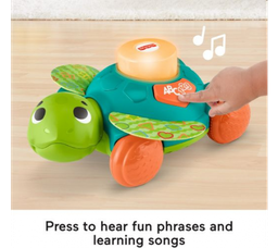 [AT-FP-TURTLE] Fisher Price Linkable Turtle, Switch Adpated