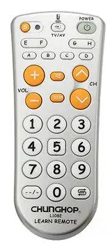 Universal learning remote, Chunghop L108E