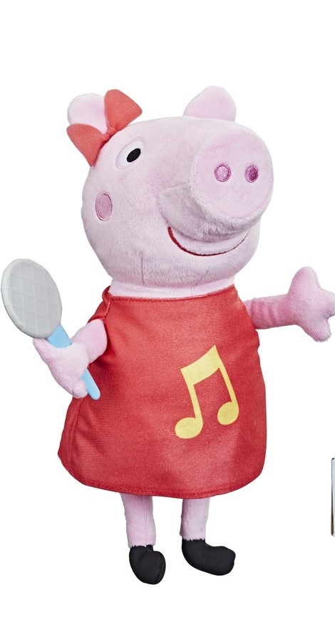 Oink-Along Songs Peppa Plush Doll, Switch Adapted