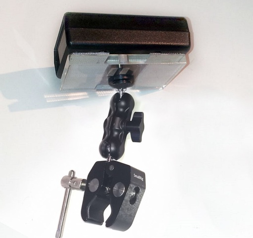 [HMMT-2163P] Mount 7cm Mini Arm, Mini Clamp & 6cm Velcro Plate