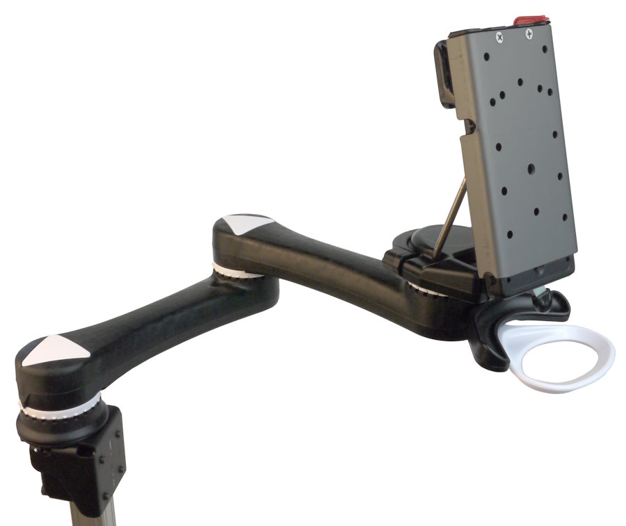 Dual Arm Mount'n Mover with High Tilt Resistance