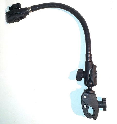 [RAM-FLEX-NC] Flexible RAM  Mounting arm, 30cm Arm & Tough Claw Clamp (No Cradle)