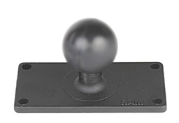 [RAM-202U-24] RAM Ball Base 2&quot;x4&quot;with 1.5&quot; x 3.5&quot; 4-Hole Pattern - 1.5&quot; C Size