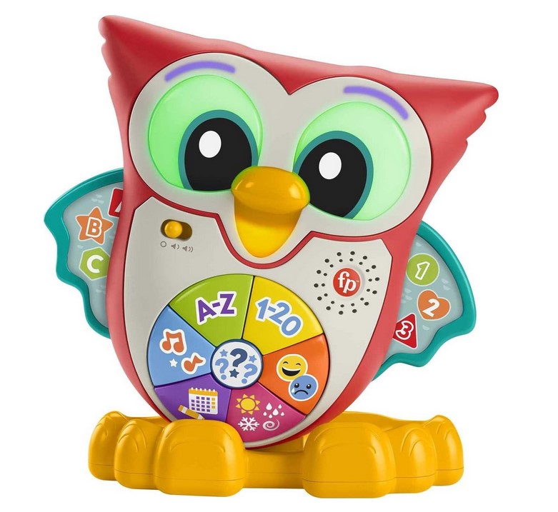 Fisher-Price Linkimals Light-Up &amp; Learn Owl - Triple Switch Adapted