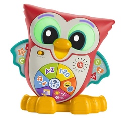 [AT-FP-OWL] Fisher-Price Linkimals Light-Up &amp; Learn Owl - Triple Switch Adapted