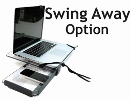 [SMMM-TRLTSALQ] LapTop Tray w/Swing Away Tray Left Side, QRP