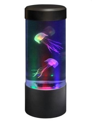 [JFT-JELLY-A] Round Desktop Mini Jellyfish Lamp - Switch Adapted