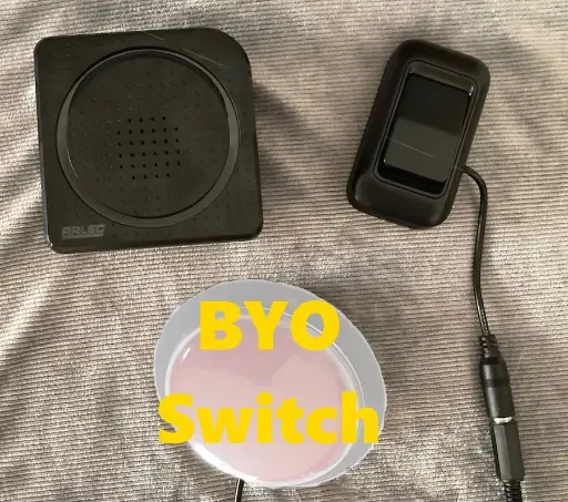 [AT-DC4] Switch Adapted Call Chime with lights,  BYO switch