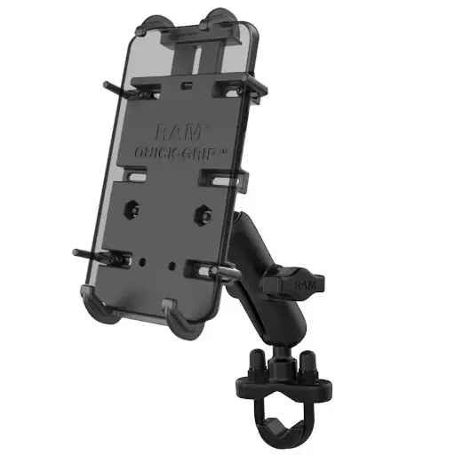 [RAM-B-149Z-PD4U] RAM® Quick-Grip™ XL Phone Mount with U-Bolt Base - Medium