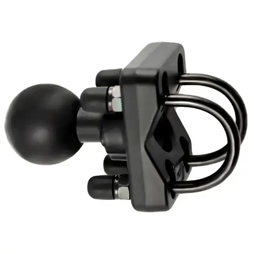 [RAM-235U] RAM® Double U-Bolt 1.5"Ball Base for 1" - 1.25" Rails - C Size 