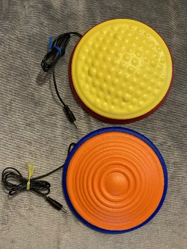 [KA722-2] Textured Saucer Switches - set of 2