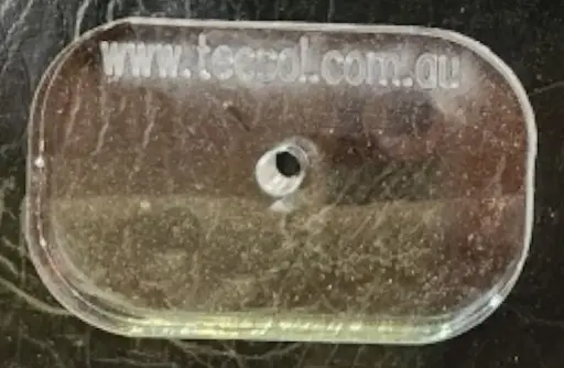 [SM-PLATE45X15] Switch Mount Plate, 6mmx45x15mm Acrylic, 