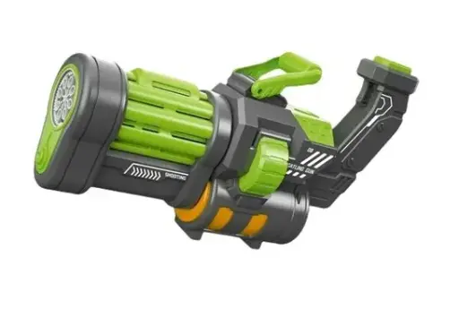 [AT-BM-BURRA] 2 in 1 Water & Bubble Gatling Gun