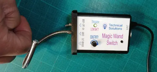 [MWS2026-V1] Magic Wand Electronic adjustable sensitivity 'No Touch' Switch (V2026) 