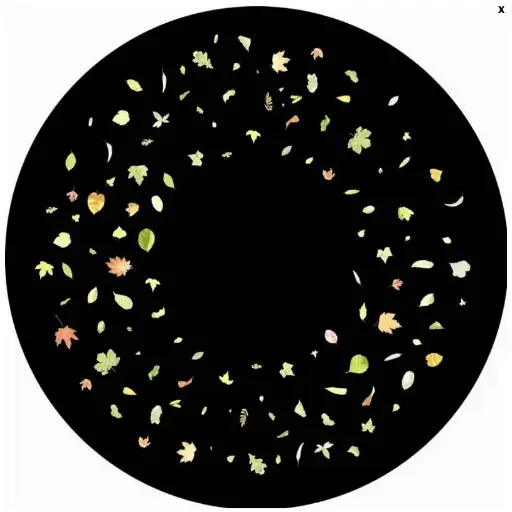 [FGM8104] Effects Wheel Leaf 6" magnetic