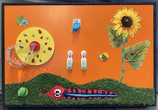 [MSR-TAC-LADYBIRDS] Tactile Wall Panel - Ladybirds