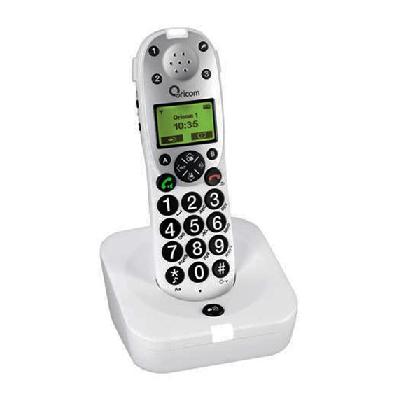 Amplified Digital Cordless Phone,90 dB spl with 5 volume lev