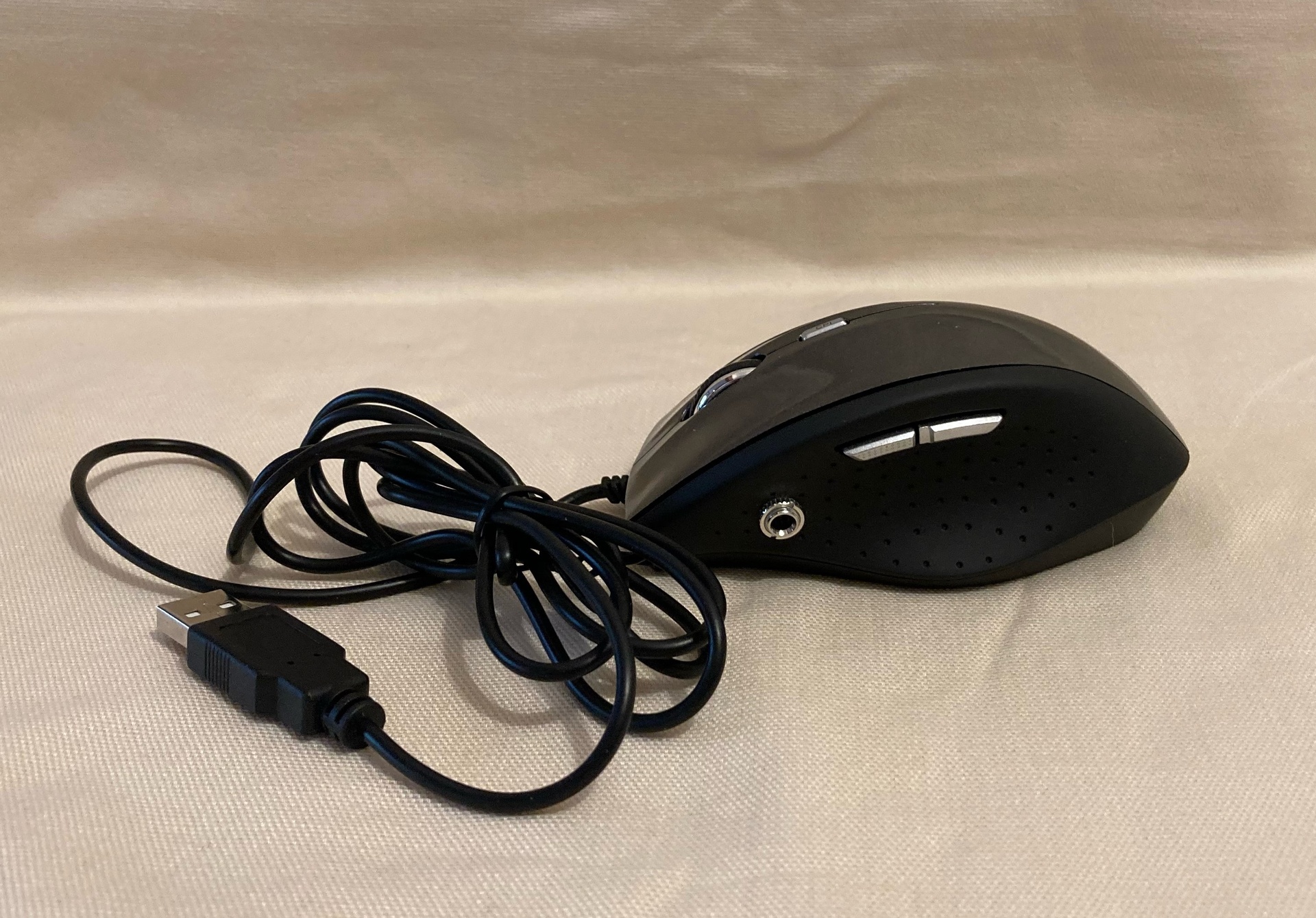 USB Mouse with switch adapted left click 