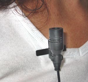 Microphone Lapel/Tie Clasp